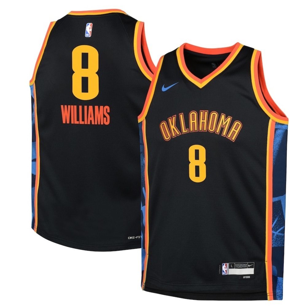 Oklahoma City Thunder Nike City Edition Swingman Jersey 2024
